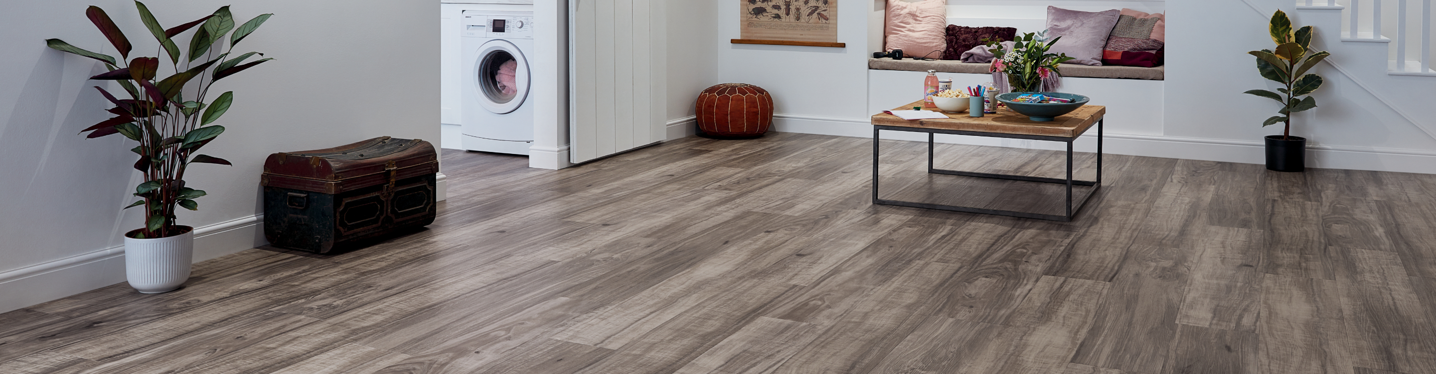 Laminate Flooring in Basement